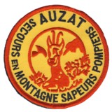 Abzeichen Sapeurs Pompiers Auzat