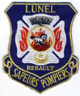 Abzeichen Sapeurs-Pompiers Lunel