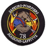Abzeichen Sapeurs Pompiers Maisons-Lafitte 78