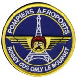 Abzeichen Pompiers Aeroports Paris Orly