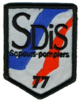 Abzeichen Service Departement d'Incendie et de Secours Seine-et-Marne 77