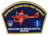 Abzeichen Airfield Volunteer Fire Service