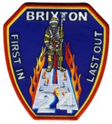 Abzeichen London Fire Station 24 / Brixton 