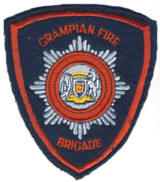 Abzeichen Fire Brigade Grampain