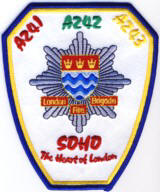 Abzeichen London Fire Brigade