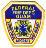 Abzeichen Federal Fire Department Guam