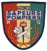 Abzeichen Sapeurs Pompiers Guinea