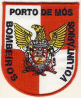 Abzeichen Bombeiros Voluntarios Porto De Mos