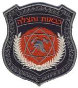 Abzeichen Feuerwehr Israel