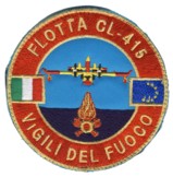 Abzeichen Vigili del Fuoco - Flotta CL-145 / rescEU