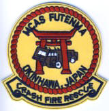 Abzeichen Crash Fire Rescue Okinawa / Japan