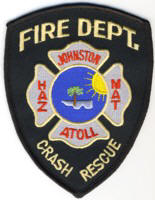 Abzeichen Fire Department Johnston Atoll