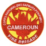 Abzeichen Corps National des Sapeurs Pompiers Cameroun