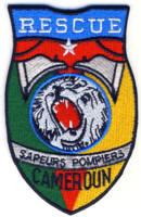 Abzeichen Sapeurs Pompiers Cameroun