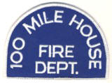 Abzeichen Fire Department 100 Mile House