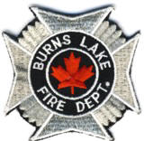 Abzeichen Fire Department Burns Lake