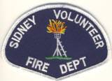 Abzeichen Volunteer Fire Department Sidney