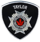 Abzeichen Fire Department Taylor