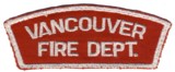 Abzeichen Fire Department Vancouver