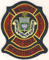 Abzeichen Fire Department Winnipeg