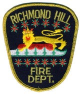 Abzeichen Fire Department Richmond Hill