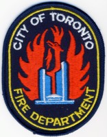 Abzeichen Fire Department City of Toronto