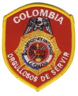 Abzeichen Sistema Nacional De Bomberos / Colombia