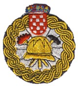 Abzeichen Feuerwehr Kroatien