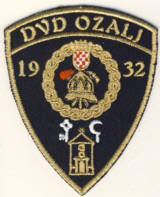 Abzeichen Freiwillige Feuerwehr Ozalj