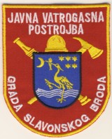 Abzeichen Berufsfeuerwehr Slavonski Brod