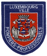 Abzeichen Pompiers-Professionel Luxembourg Ville
