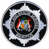 Abzeichen Fire and Rescue Services Mauritius