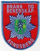 Abzeichen Brannvesen Kongsberg