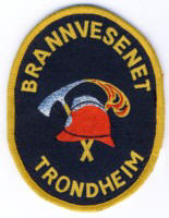 Abzeichen Brannvesen Trondheim