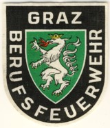 Abzeichen Berufsfeuerwehr Graz in silber