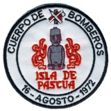 Abzeichen Cuerpo De Bomberos Isla De Pascua