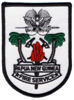 Abzeichen Fire Service Papua New Guinea