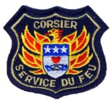 Abzeichen Service Du Feu Corsier