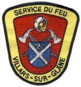 Abzeichen Service Du Feu Villas-Sur-Glane
