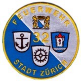 Abzeichen Freiwillige Feuerwehr Stadt Zürich KP 32