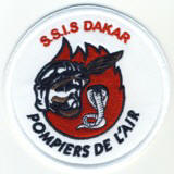 Abzeichen Pompiers de L'Air S.S.I.S. Dakar