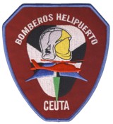 Abzeichen Bomberos Helipuerto Ceuta