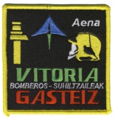 Abzeichen Bomberos Flughafen Vitoria