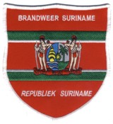 Abzeichen Brandweer Suriname