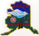 Abzeichen Fire and Rescue Willow