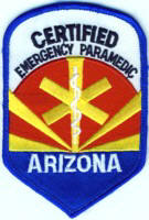 Abzeichen EMS Paramedic Arizona