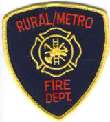 Abzeichen Fire Department Rural / Metro