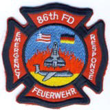 Abzeichen Fire Department Ramstein