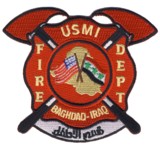 Abzeichen Fire and Rescue Bagdad / Irak