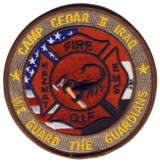 Abzeichen Fire Department Camp Cedar 2